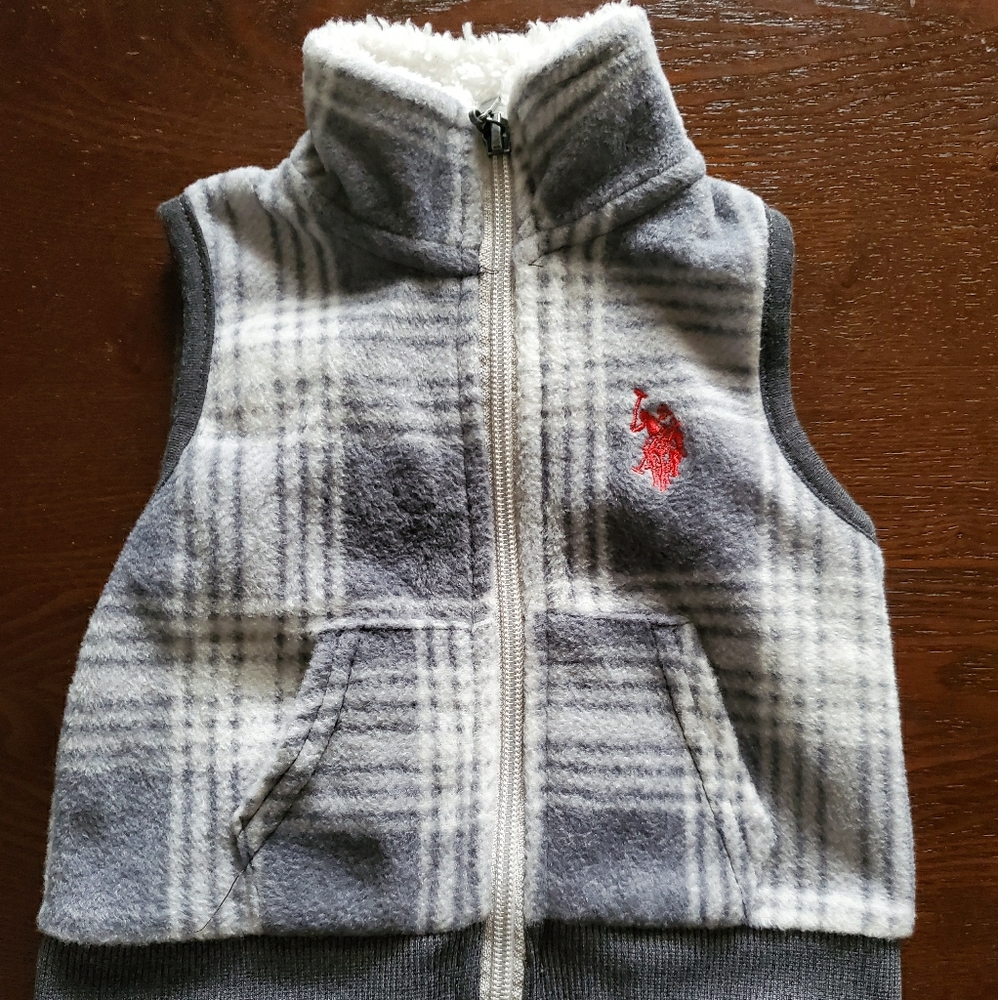 Baby Polo Assn Fleece Vest